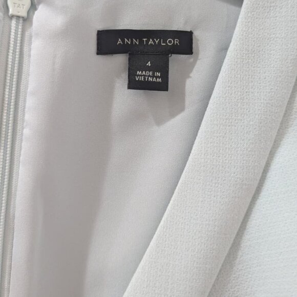 Ann Taylor Mint Green Ruffle Dress – Size 4 (EUC) - Picture 5 of 5